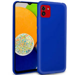 Funda COOL Silicona para Samsung A035 Galaxy A03 (Azul) - PixelPlaza