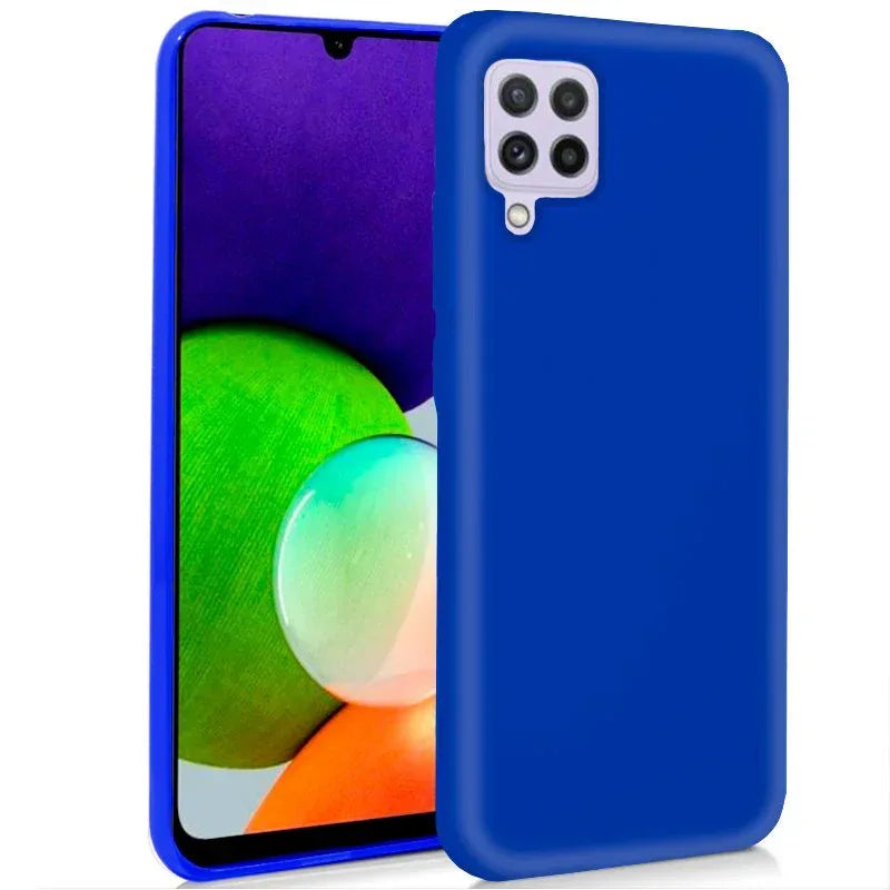 Funda COOL Silicona para Samsung A225 Galaxy A22 4G (Azul) - PixelPlaza