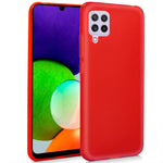 Funda COOL Silicona para Samsung A225 Galaxy A22 4G (Rojo) - PixelPlaza
