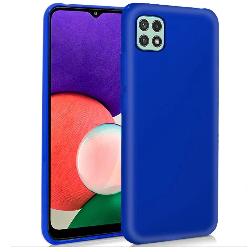 Funda COOL Silicona para Samsung A226 Galaxy A22 5G (Azul) - PixelPlaza
