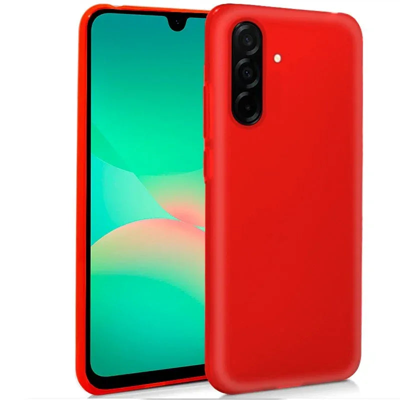 Funda COOL Silicona para Samsung A266 Galaxy A26 5G / A17 / A17 5G (Rojo) - PixelPlaza