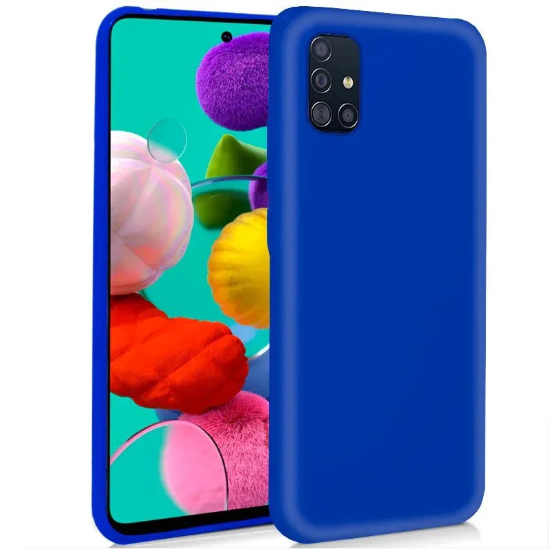 Funda COOL Silicona para Samsung A515 Galaxy A51 (Azul) - PixelPlaza