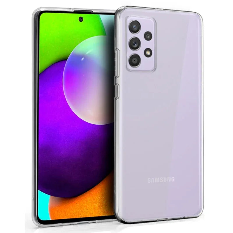 Funda COOL Silicona para Samsung A525 Galaxy A52 / A52 5G / A52s 5G (Transparente) - PixelPlaza