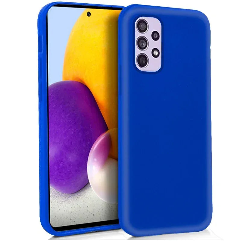 Funda COOL Silicona para Samsung A725 Galaxy A72 (Azul) - PixelPlaza
