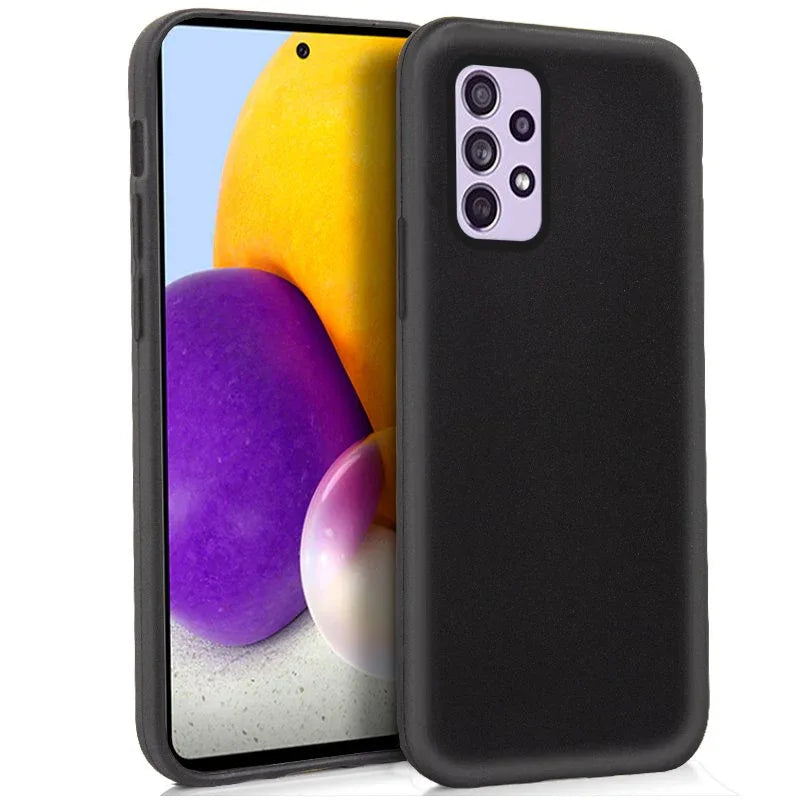 Funda COOL Silicona para Samsung A725 Galaxy A72 (Negro) - PixelPlaza
