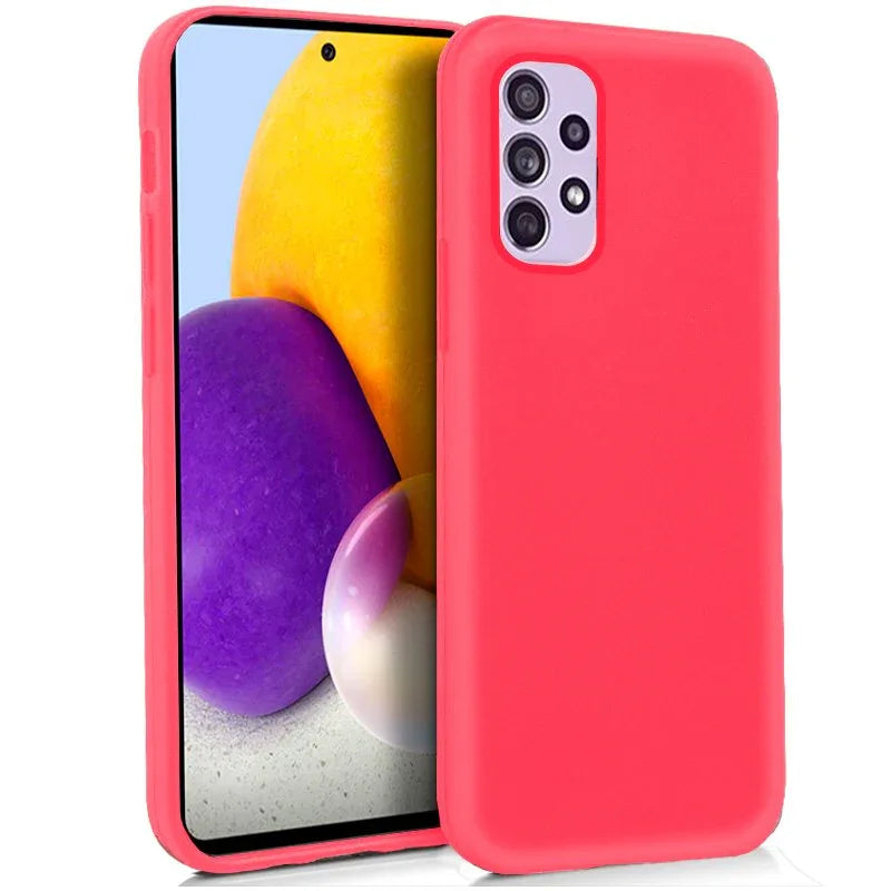 Funda COOL Silicona para Samsung A725 Galaxy A72 (Rosa) - PixelPlaza