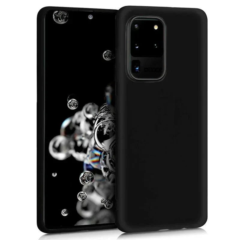 Funda COOL Silicona para Samsung G988 Galaxy S20 Ultra 5G (Negro) - PixelPlaza