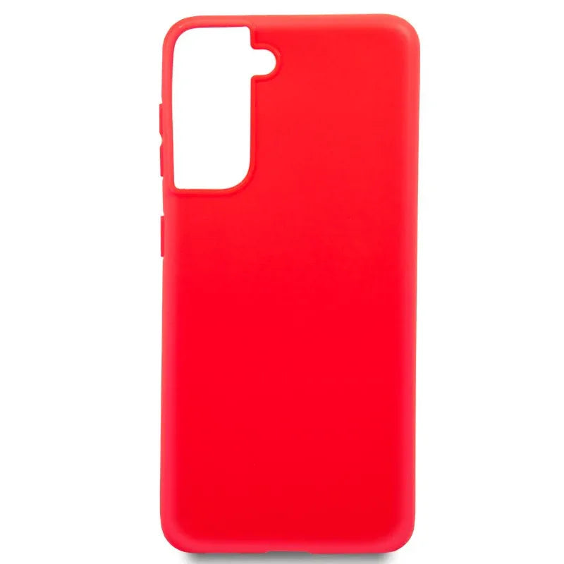 Funda COOL Silicona para Samsung G990 Galaxy S21 (Rojo) - PixelPlaza
