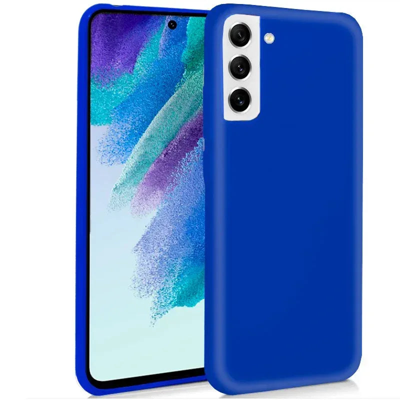 Funda COOL Silicona para Samsung G990B Galaxy S21 FE (Azul) - PixelPlaza