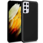Funda COOL Silicona para Samsung G998 Galaxy S21 Ultra (Negro) - PixelPlaza
