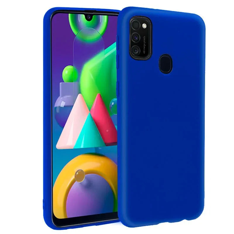Funda COOL Silicona para Samsung M215 Galaxy M21 (Azul) - PixelPlaza