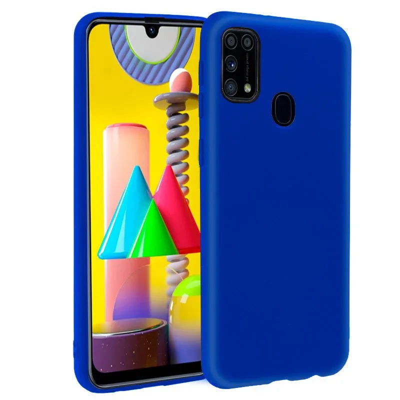 Funda COOL Silicona para Samsung M315 Galaxy M31 (Azul) - PixelPlaza