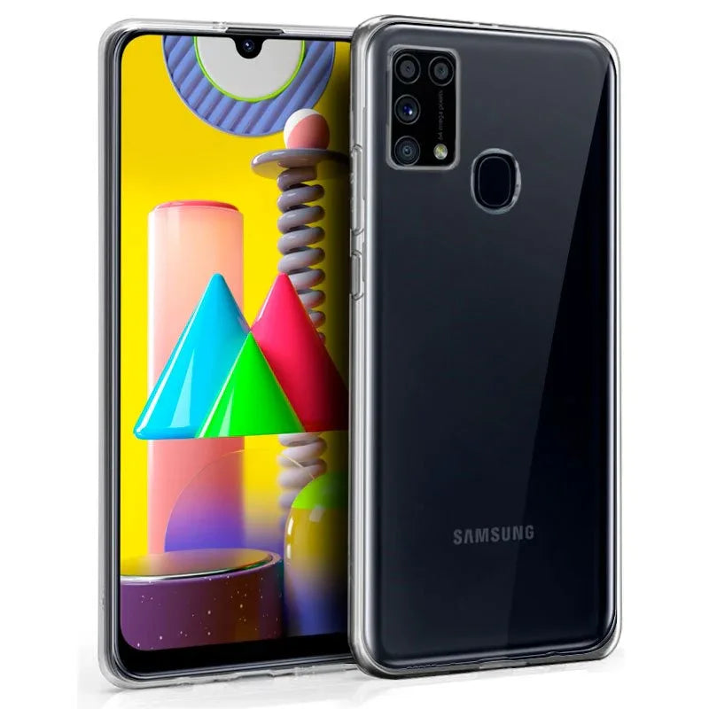 Funda COOL Silicona para Samsung M315 Galaxy M31 (Transparente) - PixelPlaza