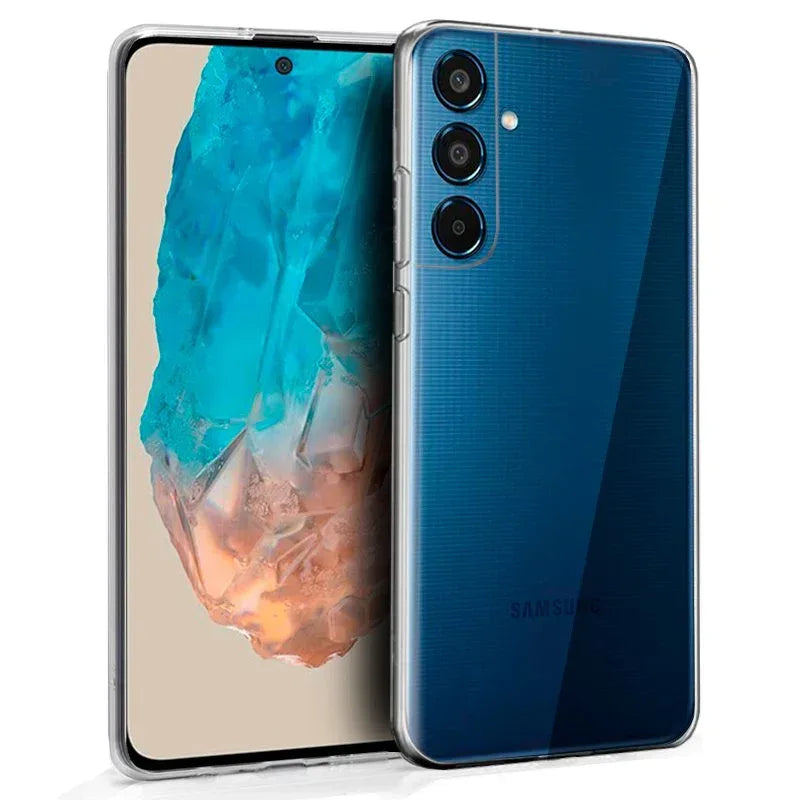 Funda COOL Silicona para Samsung M356 Galaxy M35 5G (Transparente) - PixelPlaza