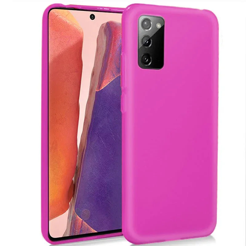 Funda COOL Silicona para Samsung N980 Galaxy Note 20 (Rosa) - PixelPlaza