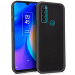 Funda COOL Silicona para TCL 20 SE (Negro) - PixelPlaza