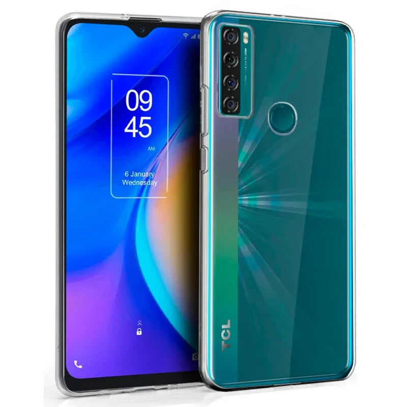 Funda COOL Silicona para TCL 20 SE (Transparente) - PixelPlaza