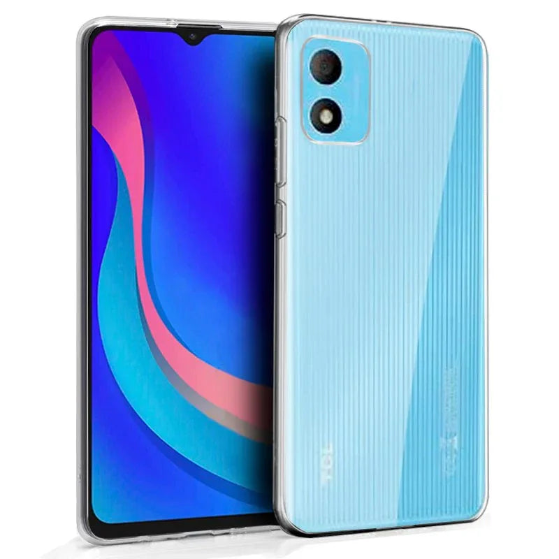Funda COOL Silicona para TCL 305i (Transparente) - PixelPlaza