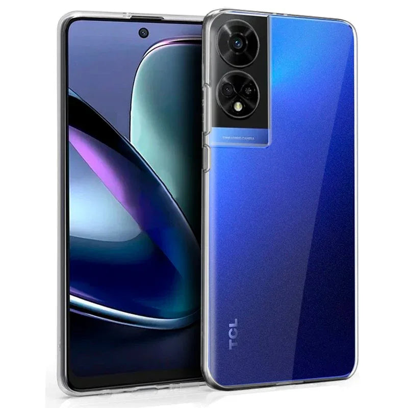 Funda COOL Silicona para TCL 40 Nxtpaper 5G (Transparente) - PixelPlaza