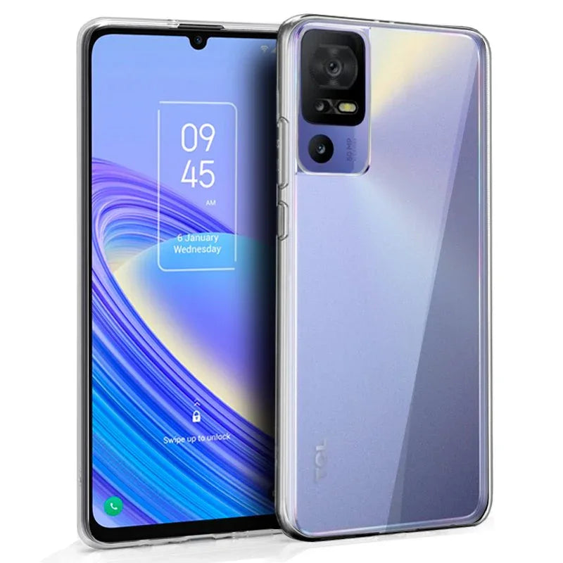 Funda COOL Silicona para TCL 40 SE (Transparente) - PixelPlaza