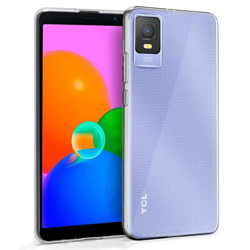 Funda COOL Silicona para TCL 403 (Transparente) - PixelPlaza