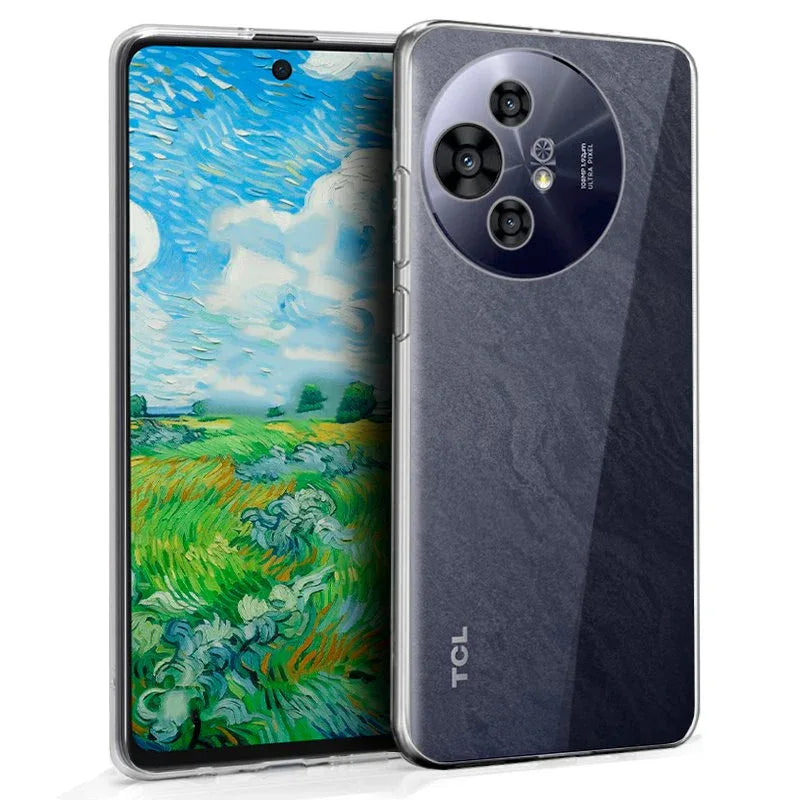 Funda COOL Silicona para TCL 50 Nxtpaper 5G / 50 Pro Nxtpaper 5G (Transparente) - PixelPlaza