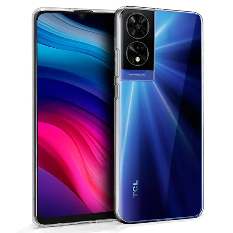 Funda COOL Silicona para TCL 505 (Transparente) - PixelPlaza
