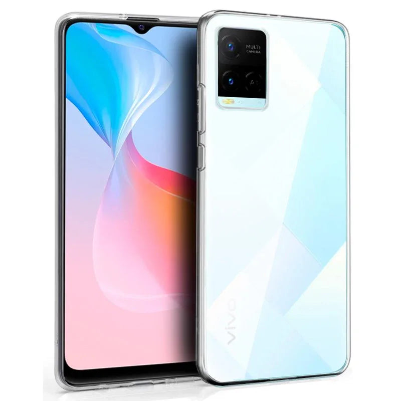 Funda COOL Silicona para Vivo Y21 / Y21s / Y33s / V2110 (Transparente) - PixelPlaza