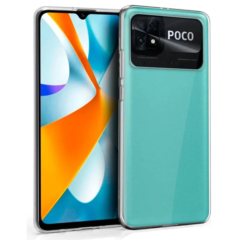 Funda COOL Silicona para Xiaomi Poco C40 (Transparente) - PixelPlaza