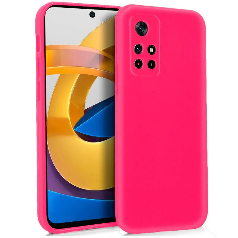 Funda COOL Silicona para Xiaomi Poco M4 Pro 5G / Redmi Note 11S 5G (Rosa) - PixelPlaza