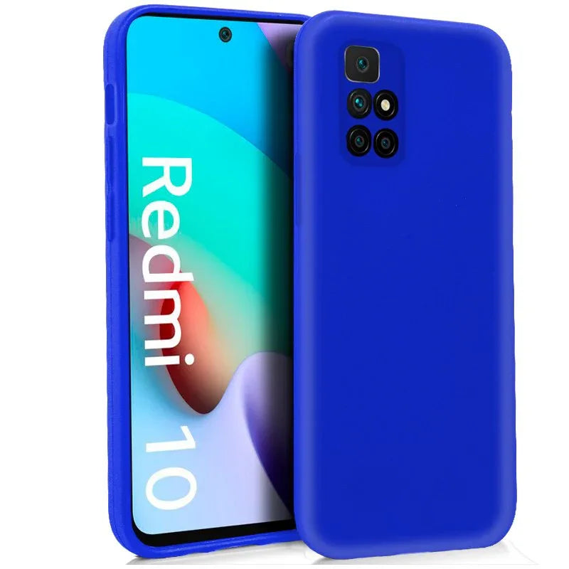Funda COOL Silicona para Xiaomi Redmi 10 / Redmi 10 2022 (Azul) - PixelPlaza
