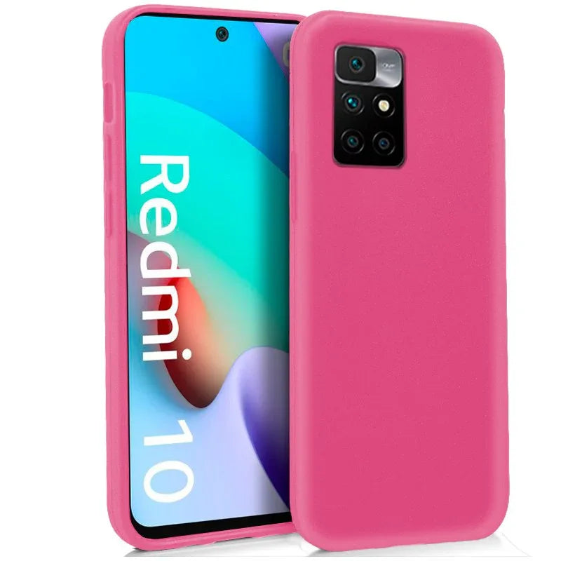 Funda COOL Silicona para Xiaomi Redmi 10 / Redmi 10 2022 (Rosa) - PixelPlaza