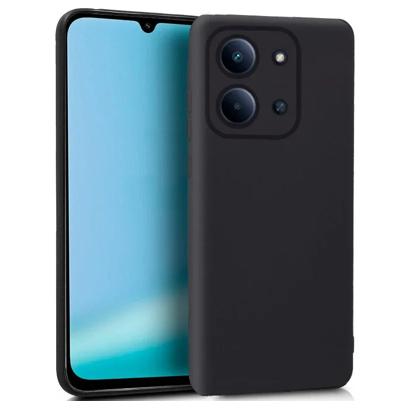 Funda COOL Silicona para Xiaomi Redmi 15C / 15C 5G / Poco C85 (Negro) - PixelPlaza