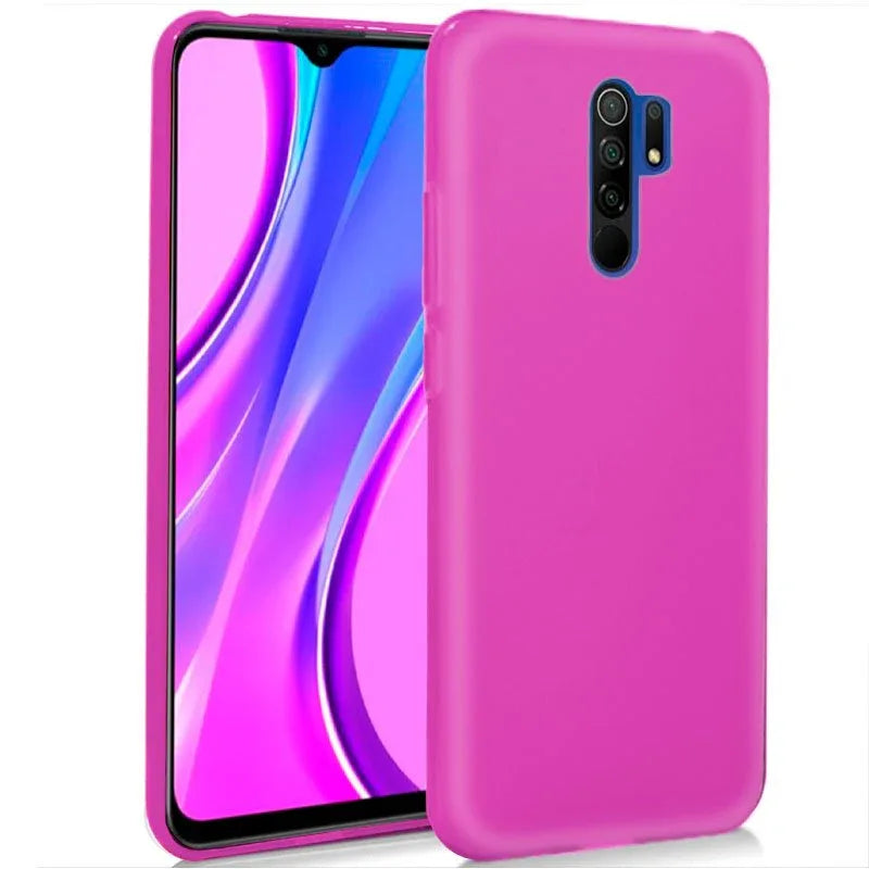 Funda COOL Silicona para Xiaomi Redmi 9 (Rosa) - PixelPlaza