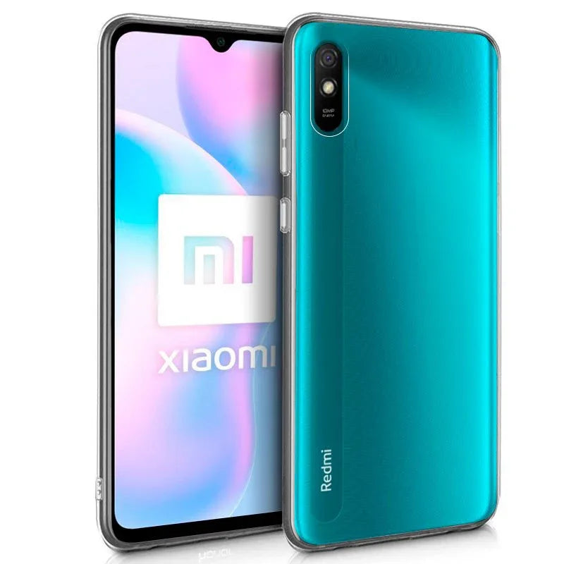Funda COOL Silicona para Xiaomi Redmi 9A / 9AT (Transparente) - PixelPlaza