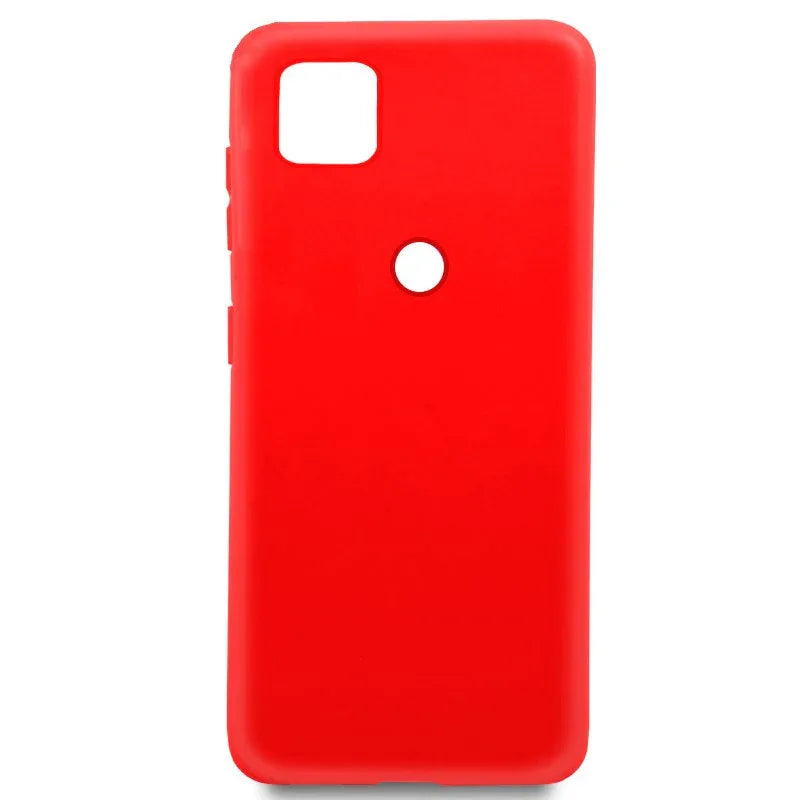 Funda COOL Silicona para Xiaomi Redmi 9C / 10A (Rojo) - PixelPlaza