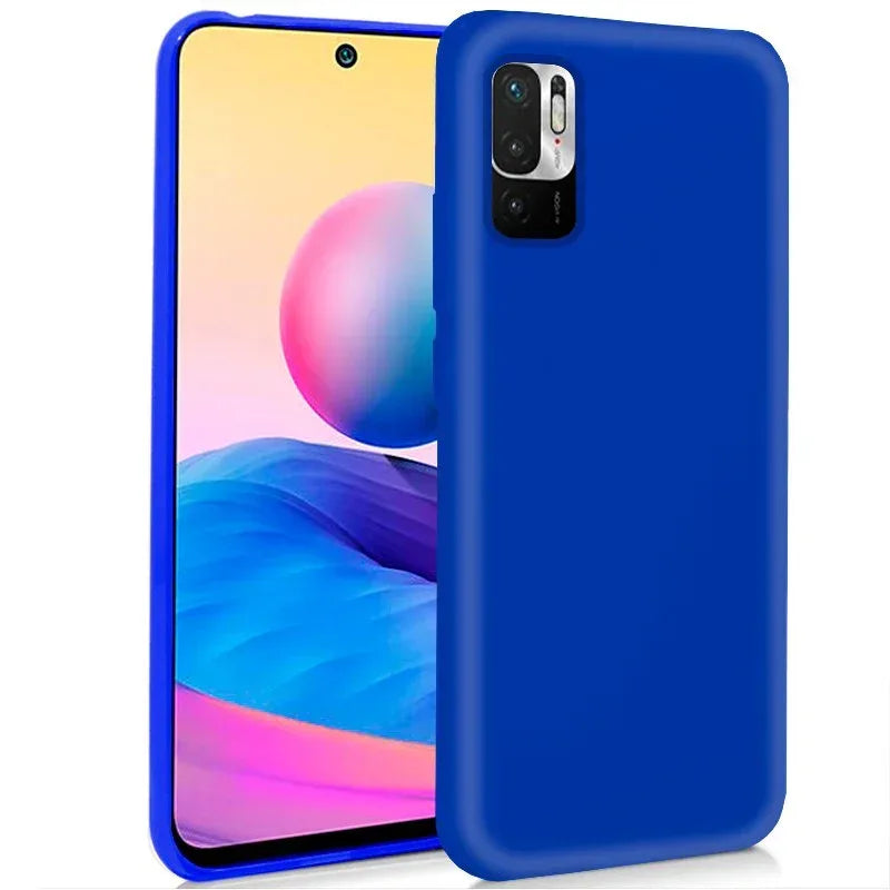 Funda COOL Silicona para Xiaomi Redmi Note 10 5G / Pocophone M3 Pro 5G (Azul) - PixelPlaza