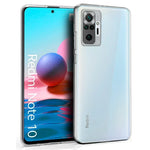 Funda COOL Silicona para Xiaomi Redmi Note 10 / Note 10s / Poco M5s (Transparente) - PixelPlaza