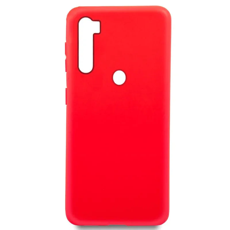 Funda COOL Silicona para Xiaomi Redmi Note 8 / Note 8 (2021) Rojo - PixelPlaza