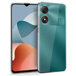 Funda COOL Silicona para ZTE Blade A34 (Transparente) - PixelPlaza