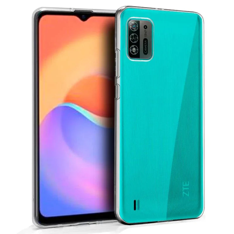 Funda COOL Silicona para ZTE Blade A52 Lite (Transparente) - PixelPlaza