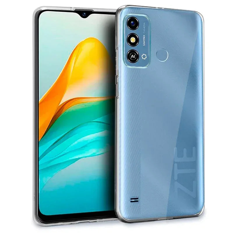 Funda COOL Silicona para ZTE Blade A53 (Transparente) - PixelPlaza