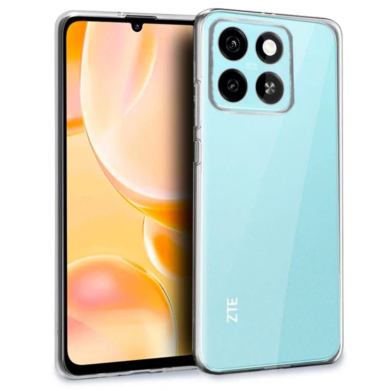 Funda COOL Silicona para ZTE Blade A55 / A35 (Transparente) - PixelPlaza