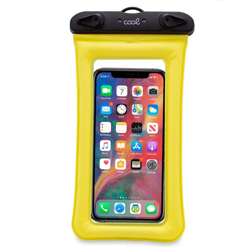 Funda Impermeable Universal Waterproof Amarillo - PixelPlaza