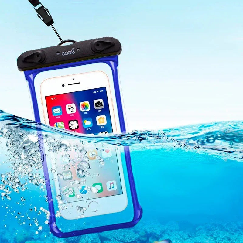 Funda Impermeable Universal Waterproof Azul - PixelPlaza
