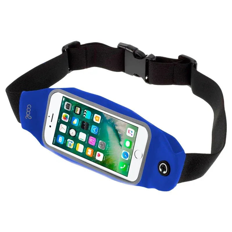 Funda Neopreno COOL Riñonera Universal (5.5 - 6.7 pulg) Azul - PixelPlaza