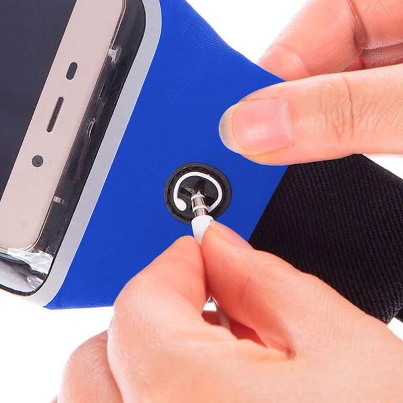 Funda Neopreno COOL Riñonera Universal (5.5 - 6.7 pulg) Azul - PixelPlaza