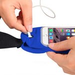 Funda Neopreno COOL Riñonera Universal (5.5 - 6.7 pulg) Azul - PixelPlaza