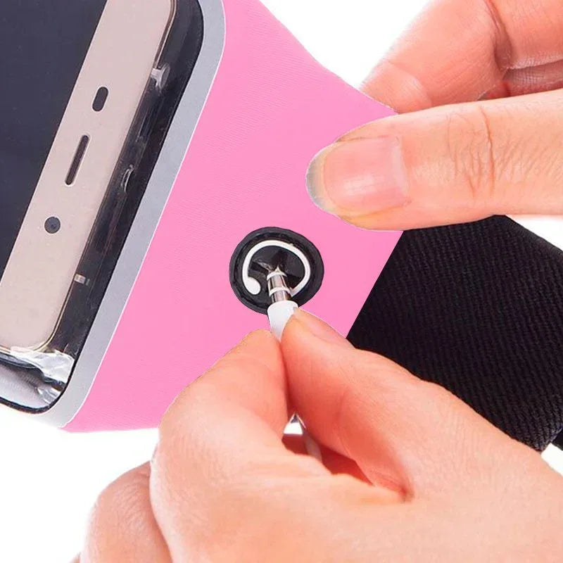 Funda Neopreno COOL Riñonera Universal (5.5 - 6.7 pulg) Rosa - PixelPlaza