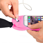 Funda Neopreno COOL Riñonera Universal (5.5 - 6.7 pulg) Rosa - PixelPlaza